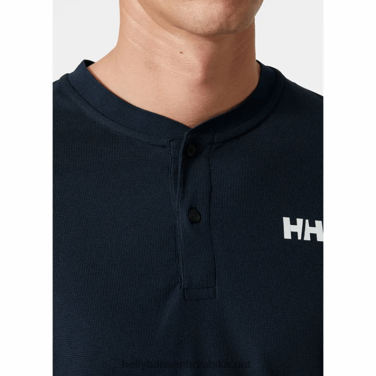 J0HV1004 muška hp majica za zaštitu od sunca muškarci Helly-Hansen bijela - Image 6