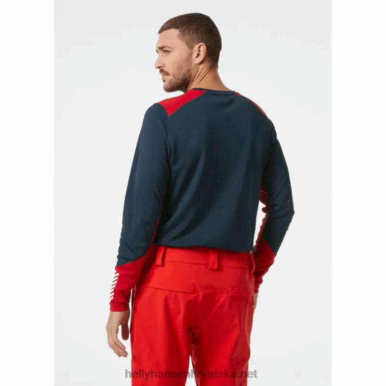 J0HV1044 lifa aktivni osnovni sloj posade muškarci Helly-Hansen mornarica - Image 3