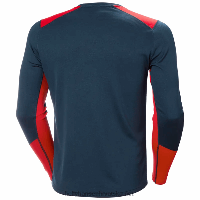 J0HV1044 lifa aktivni osnovni sloj posade muškarci Helly-Hansen mornarica - Image 4