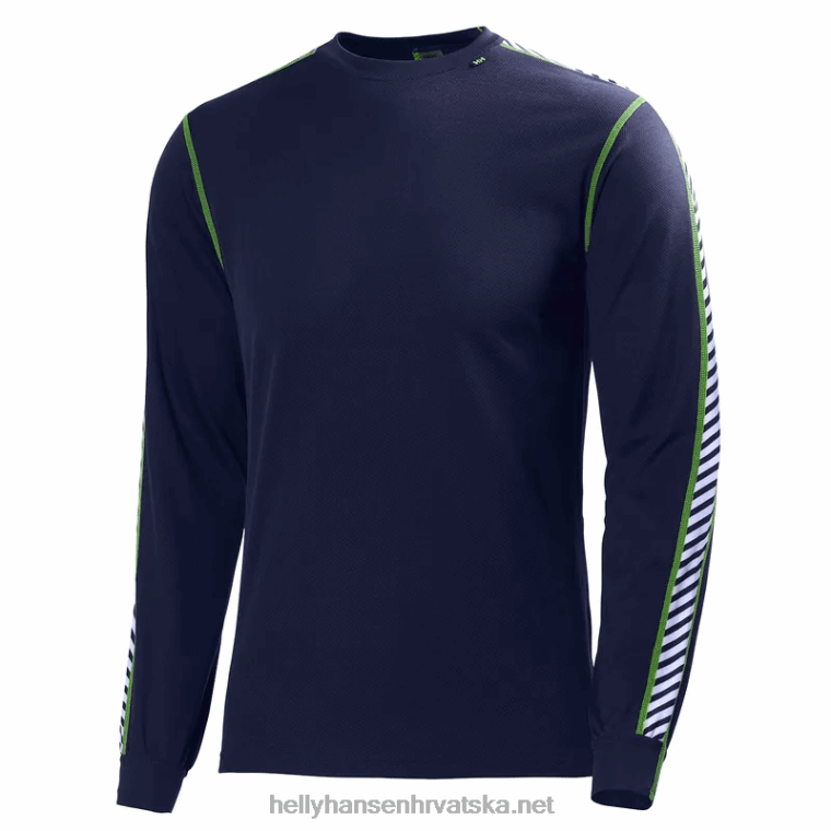 J0HV1047 muški hh lifa traka dugih rukava crew osnovni sloj muškarci Helly-Hansen bijela - Image 3
