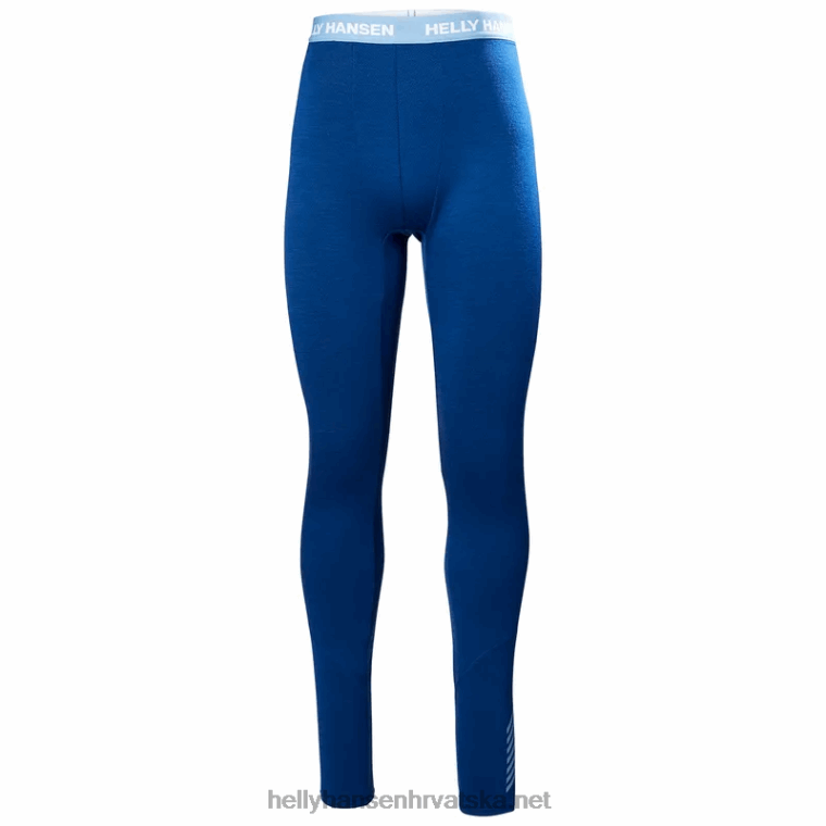 J0HV1066 muške lifa merino srednje težine 2-u-1 bazne hlače muškarci Helly-Hansen crno - Image 1