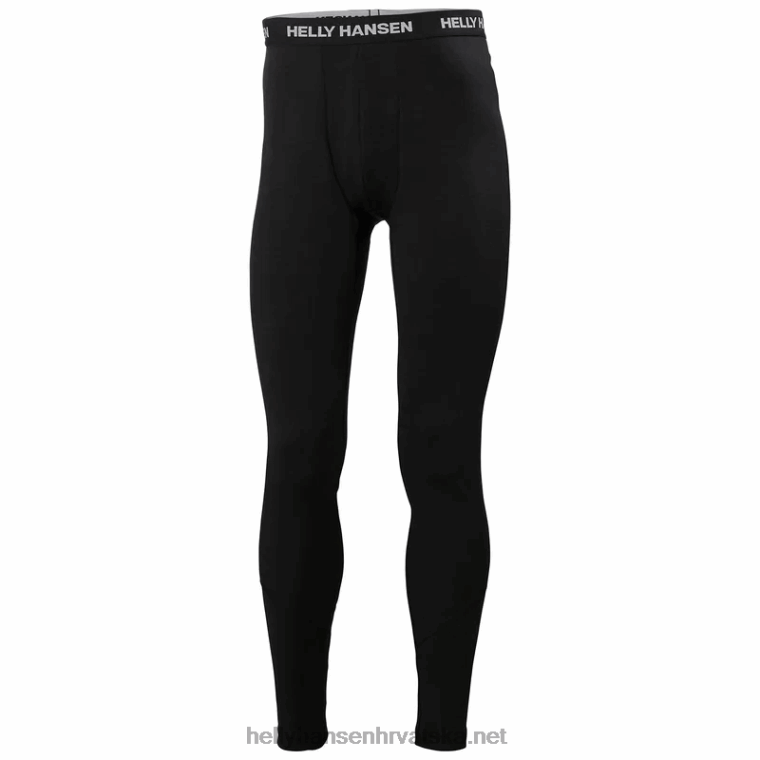 J0HV1067 muške lifa merino srednje težine 2-u-1 bazne hlače muškarci Helly-Hansen duboki fjord - Image 1