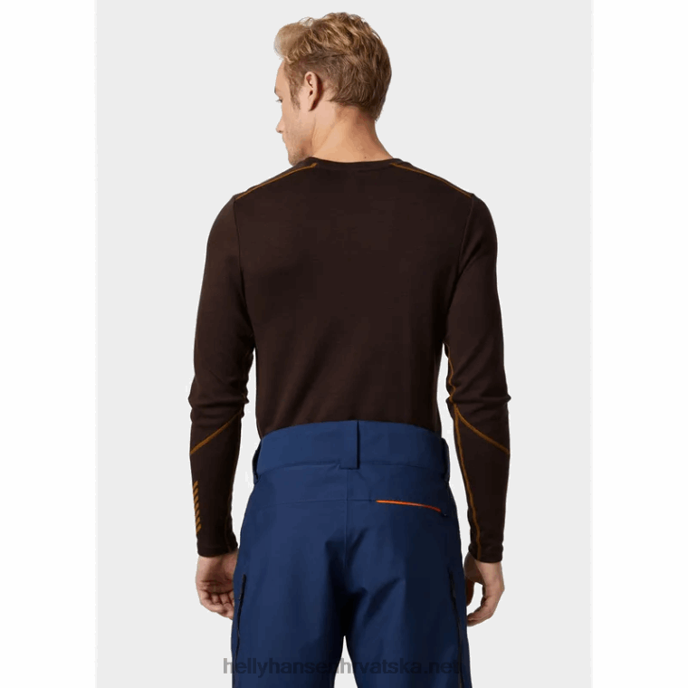 J0HV1071 muški lifa merino srednji sloj za posadu muškarci Helly-Hansen malahit - Image 3