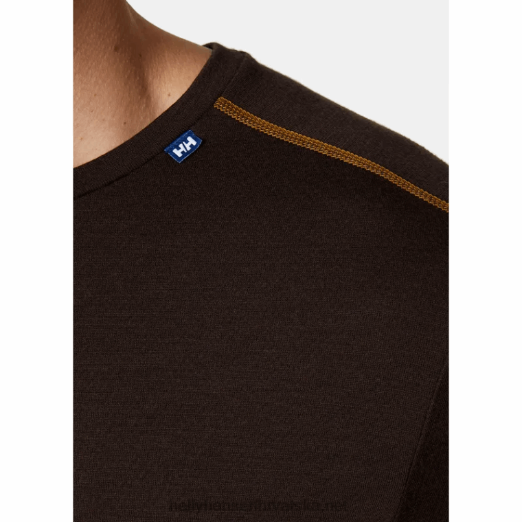 J0HV1071 muški lifa merino srednji sloj za posadu muškarci Helly-Hansen malahit - Image 6