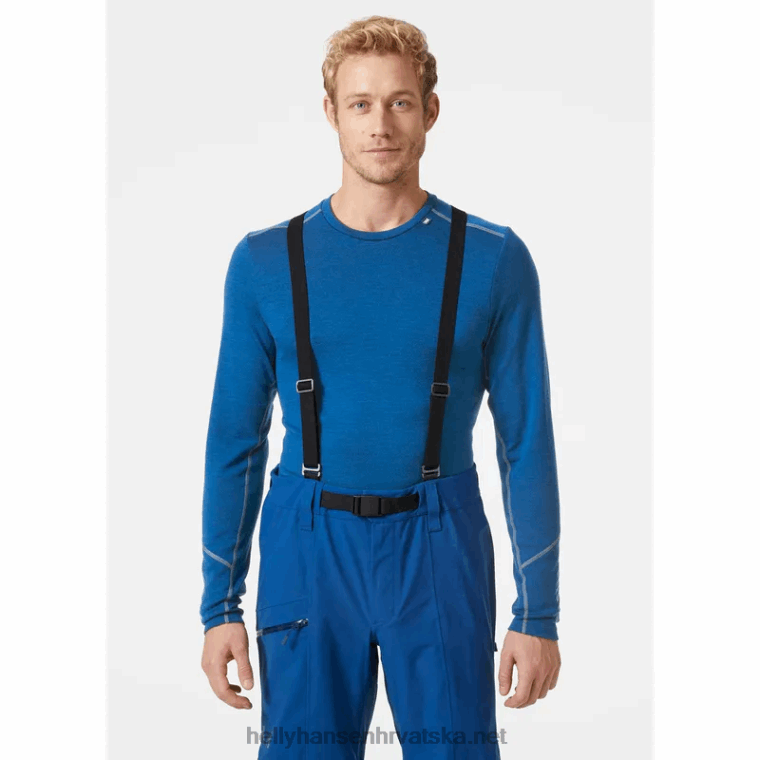 J0HV1073 muški lifa merino srednji sloj za posadu muškarci Helly-Hansen močvarna jagoda - Image 2
