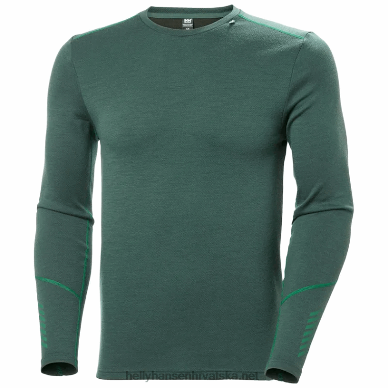 J0HV1074 muški lifa merino srednji sloj za posadu muškarci Helly-Hansen duboki fjord - Image 1