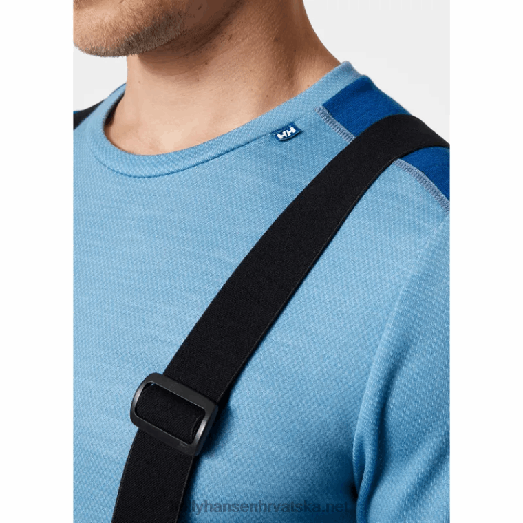 J0HV1075 muški lifa merino srednji sloj za posadu muškarci Helly-Hansen najtamniji spr - Image 6