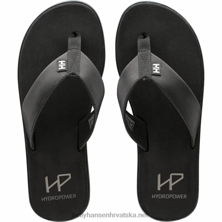J0HV1116 muške morske i kožne sandale muškarci Helly-Hansen espresso - Image 2