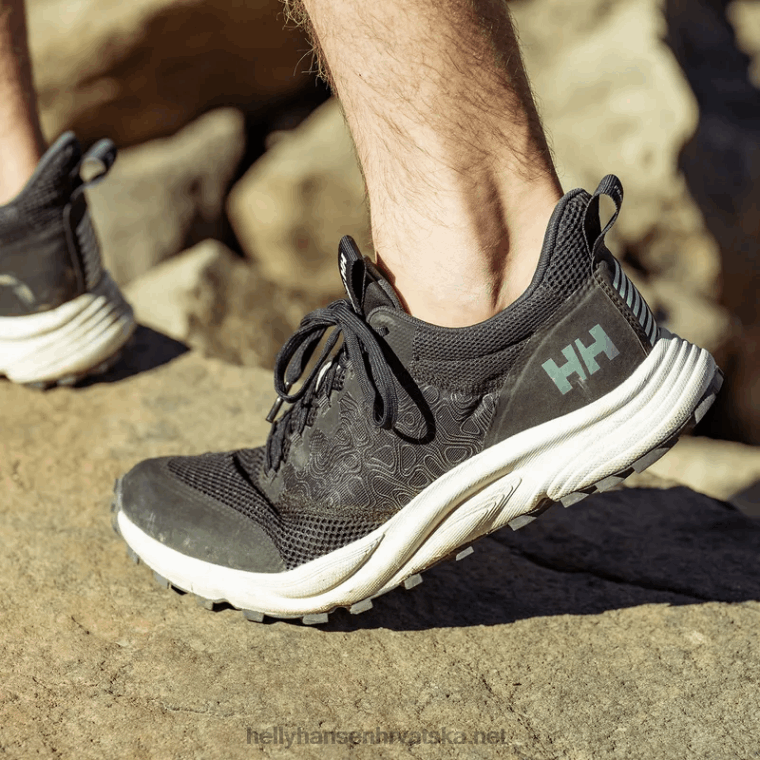 J0HV1139 muške tenisice za trčanje featherswift muškarci Helly-Hansen crno/isključeno w - Image 8