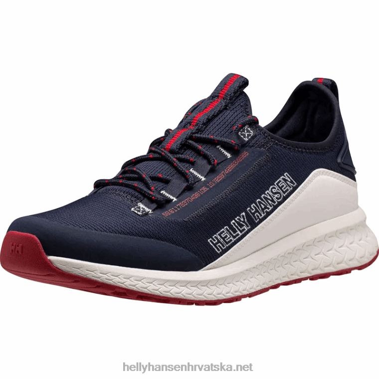 J0HV1206 muške rwb tukan tenisice muškarci Helly-Hansen crvena/mornarska - Image 2