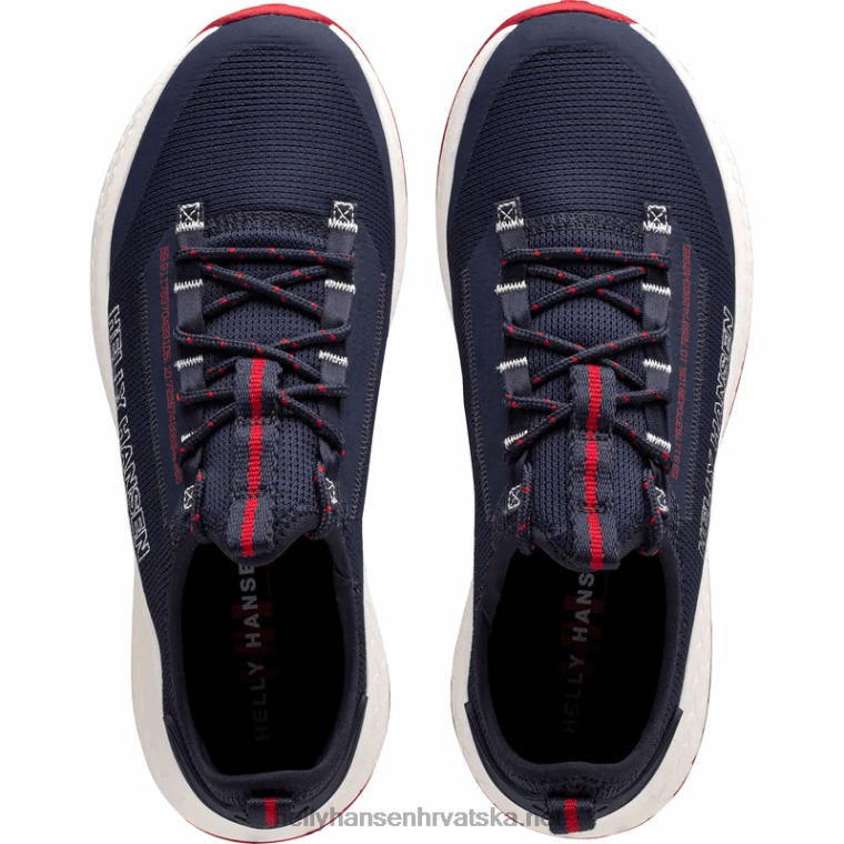 J0HV1206 muške rwb tukan tenisice muškarci Helly-Hansen crvena/mornarska - Image 6