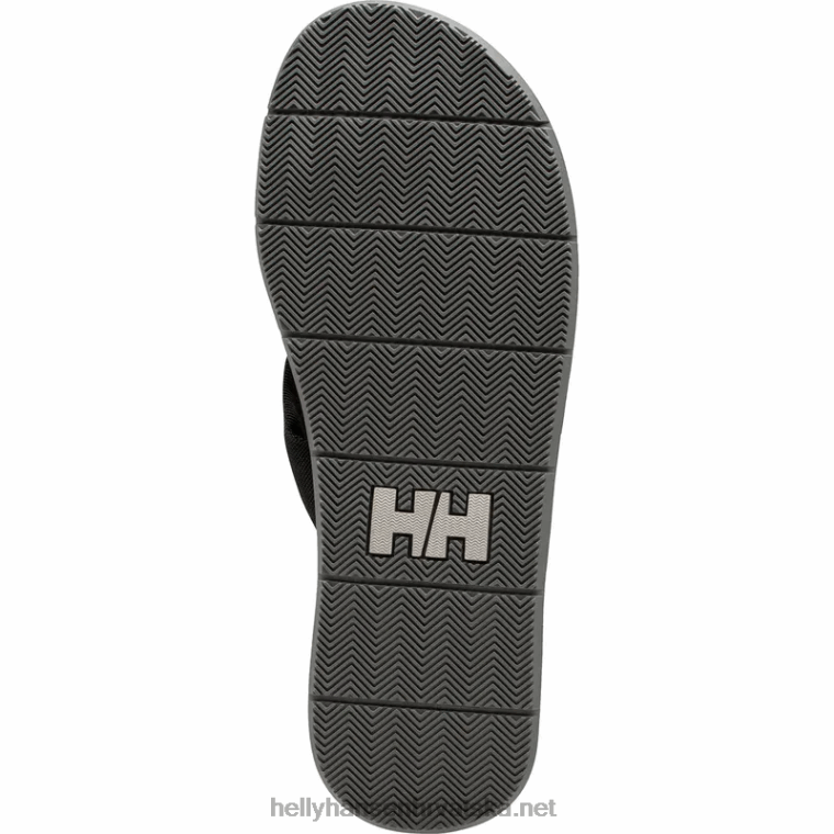 J0HV1207 muške sandale s logotipom muškarci Helly-Hansen mornarica/off - Image 6