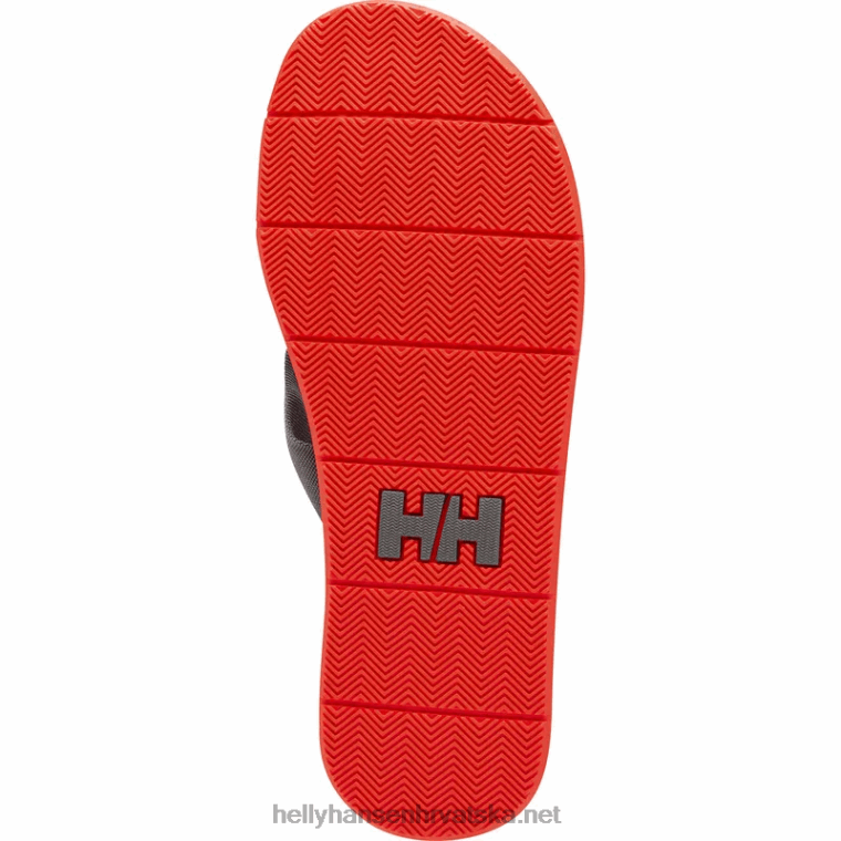 J0HV1208 muške sandale s logotipom muškarci Helly-Hansen crna/ebo - Image 6