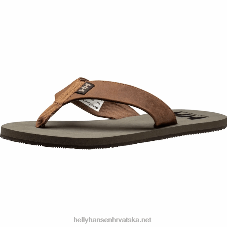 J0HV1210 muške morske i 2 kožne sandale muškarci Helly-Hansen mornarica/off - Image 2