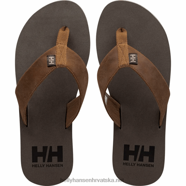 J0HV1210 muške morske i 2 kožne sandale muškarci Helly-Hansen mornarica/off - Image 6