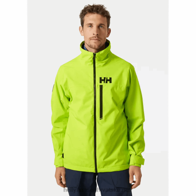J0HV123 muška hp trkaća jakna za jedrenje muškarci Helly-Hansen azidno vapno - Image 2