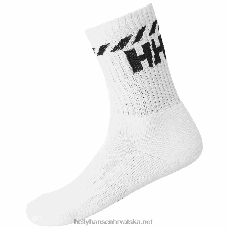 J0HV1283 unisex pamučne sportske čarape 3 pak muškarci Helly-Hansen oštro zelena - Image 1