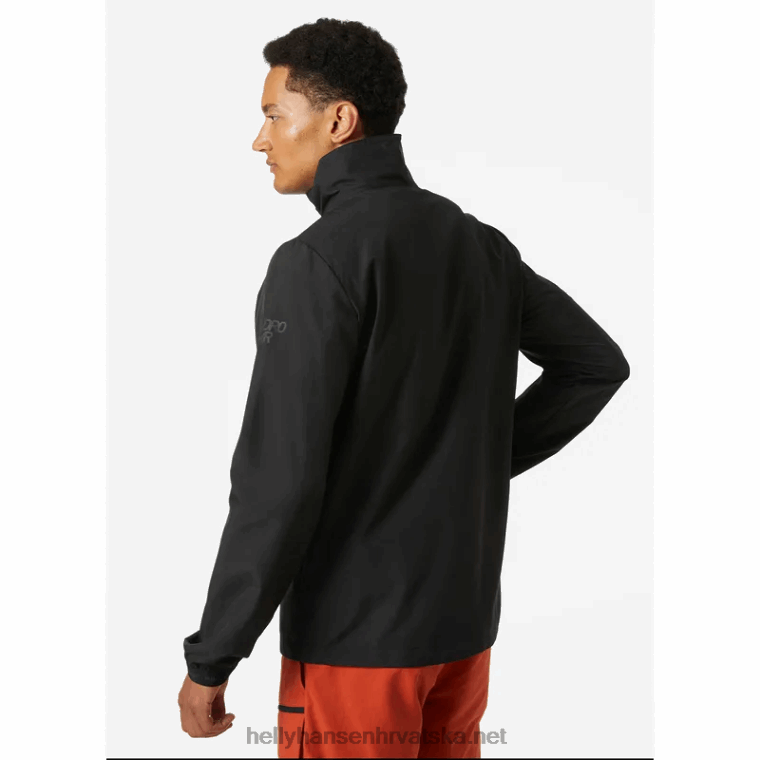 J0HV129 muška hp lagana vjetrovka 2.0 muškarci Helly-Hansen crno - Image 3