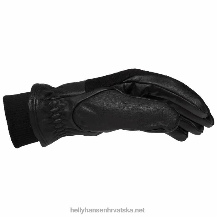 J0HV1300 unisex marka zimske rukavice muškarci Helly-Hansen crno - Image 2