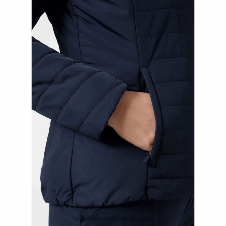 J0HV1315 ženska izolirana jedriličarska jakna 2.0 žene Helly-Hansen bijela - Image 5