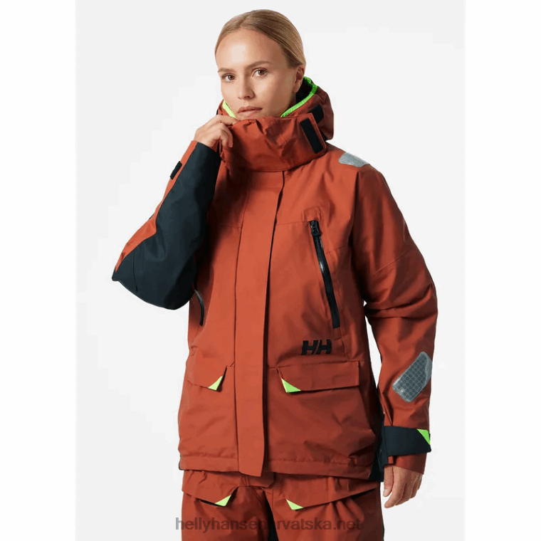J0HV1318 ženska jakna za jedrenje skagen offshore žene Helly-Hansen mornarica - Image 3