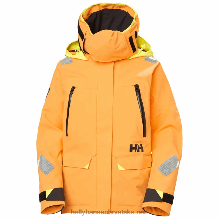 J0HV1319 ženska jakna za jedrenje skagen offshore žene Helly-Hansen terakota - Image 2