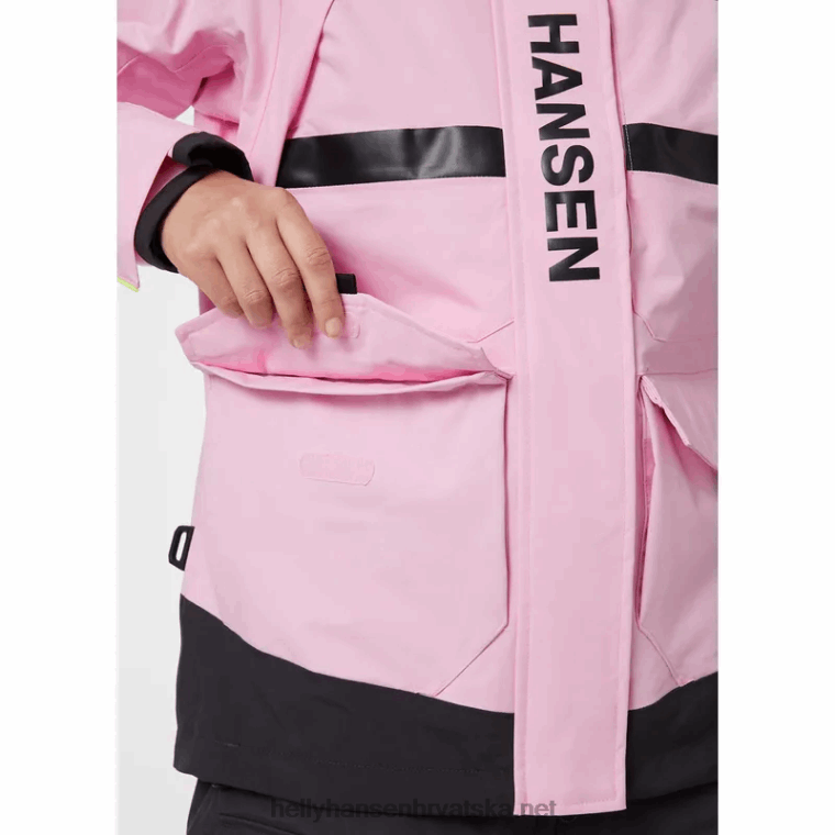 J0HV1322 ženska jakna za obalno jedrenje od soli žene Helly-Hansen mornarica - Image 8