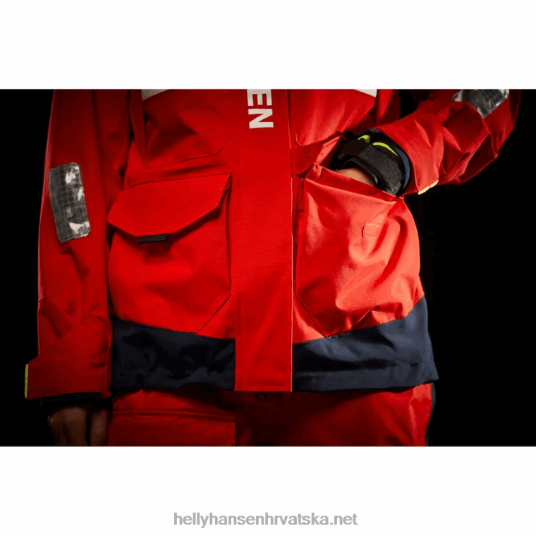 J0HV1323 ženska jakna za obalno jedrenje od soli žene Helly-Hansen ružičasti sorbet - Image 12