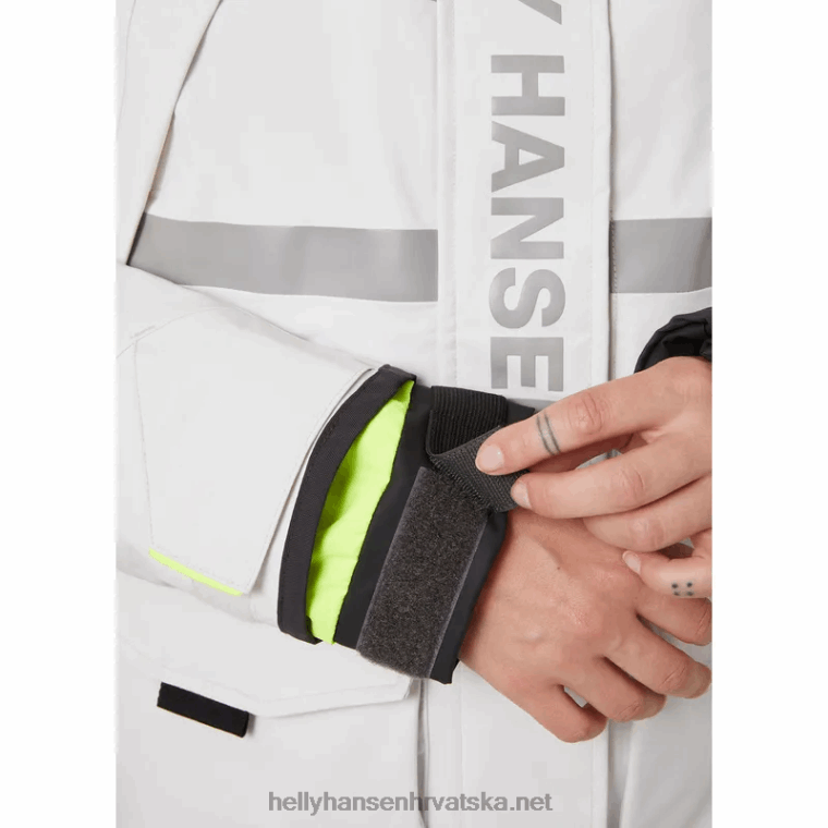 J0HV1324 ženska jakna za obalno jedrenje od soli žene Helly-Hansen upozorenje crveno - Image 8