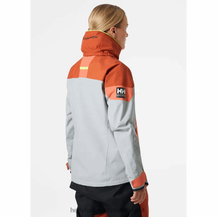 J0HV1330 ženska jakna za jedrenje newport regatta žene Helly-Hansen bijela - Image 3