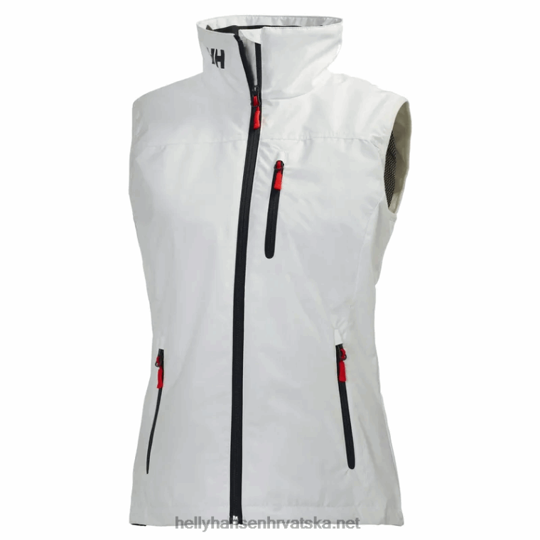 J0HV1344 ženski prsluk za jedrenje posade žene Helly-Hansen siva magla - Image 3