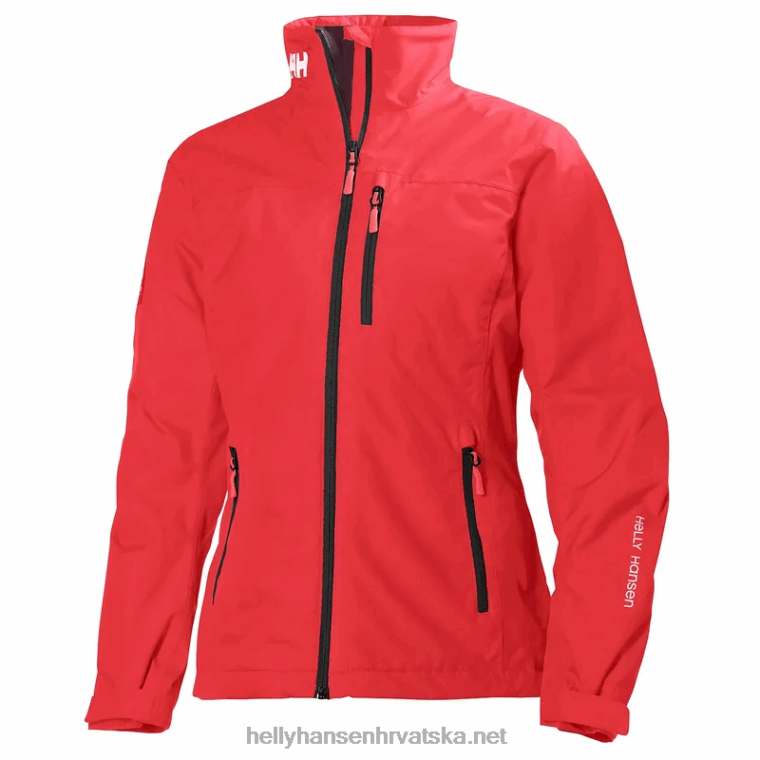 J0HV1364 ženska jakna za jedrenje za posadu žene Helly-Hansen siva magla - Image 12