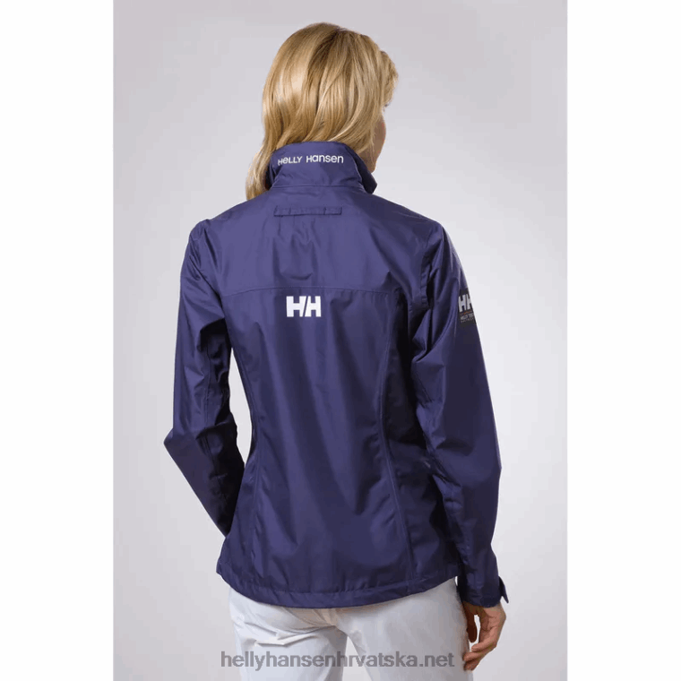 J0HV1364 ženska jakna za jedrenje za posadu žene Helly-Hansen siva magla - Image 14