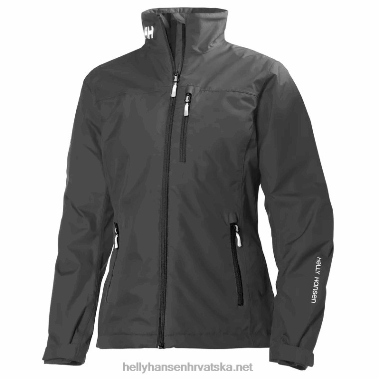 J0HV1364 ženska jakna za jedrenje za posadu žene Helly-Hansen siva magla - Image 17