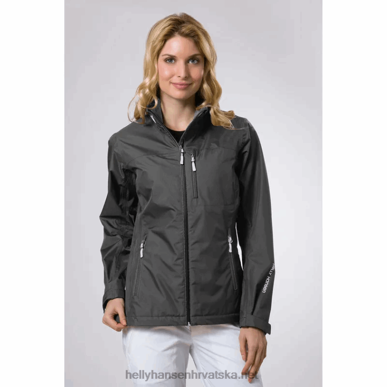 J0HV1364 ženska jakna za jedrenje za posadu žene Helly-Hansen siva magla - Image 19