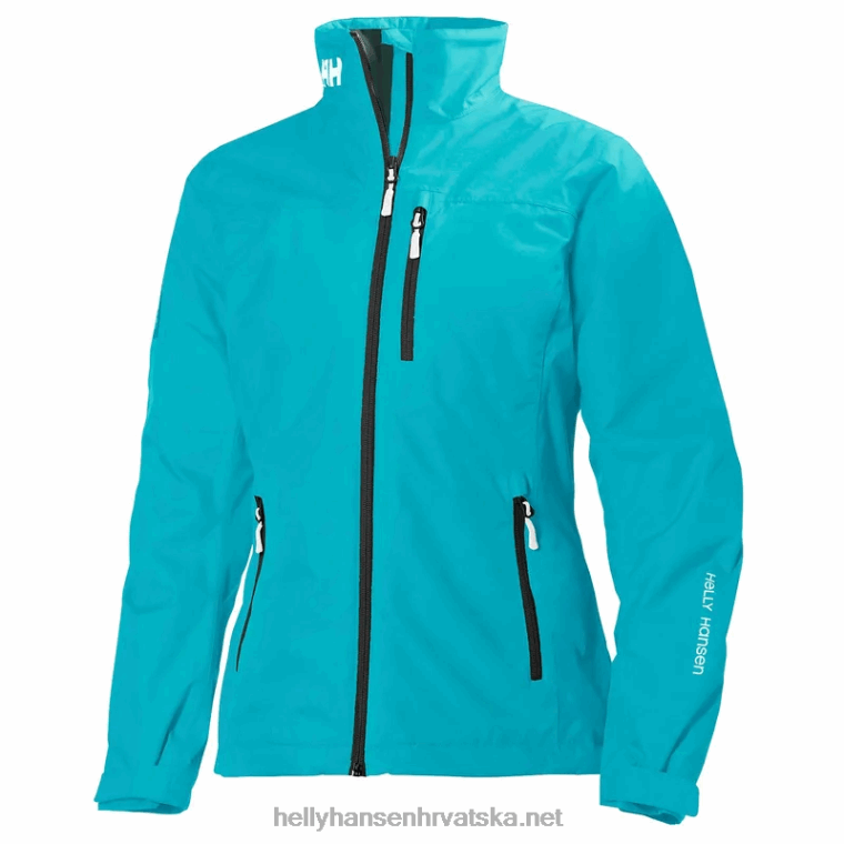J0HV1364 ženska jakna za jedrenje za posadu žene Helly-Hansen siva magla - Image 22
