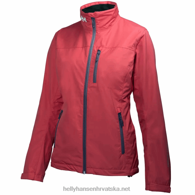 J0HV1364 ženska jakna za jedrenje za posadu žene Helly-Hansen siva magla - Image 23
