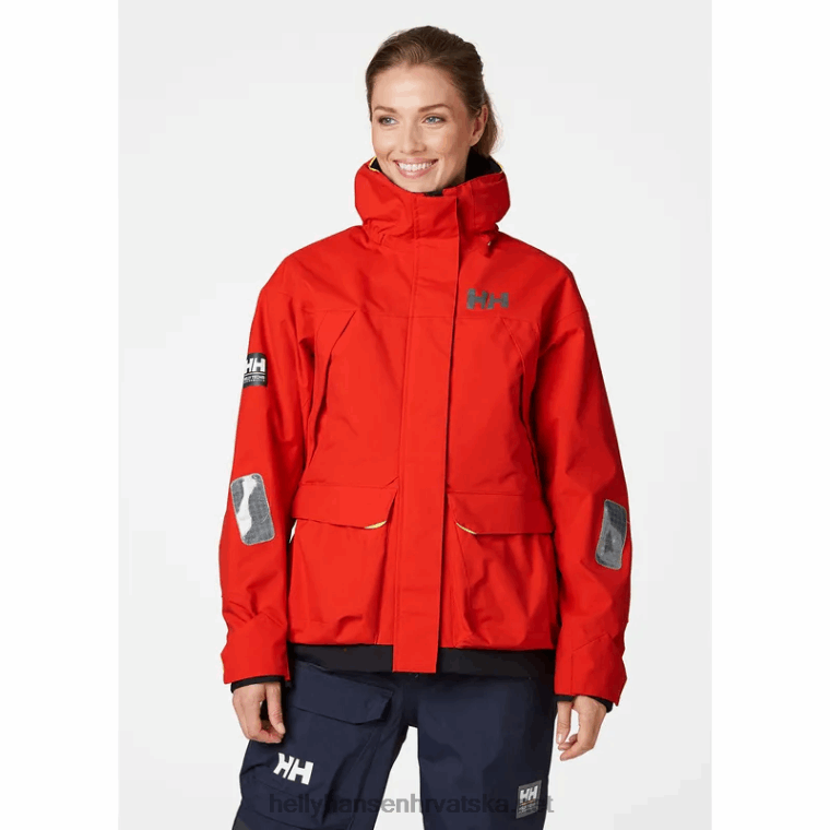 J0HV1374 ženska jakna za obalno jedrenje Pier 3.0 žene Helly-Hansen svijetlo plava - Image 2