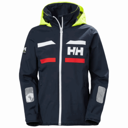 J0HV1387 ženska navigacijska jakna za jedrenje žene Helly-Hansen bijela