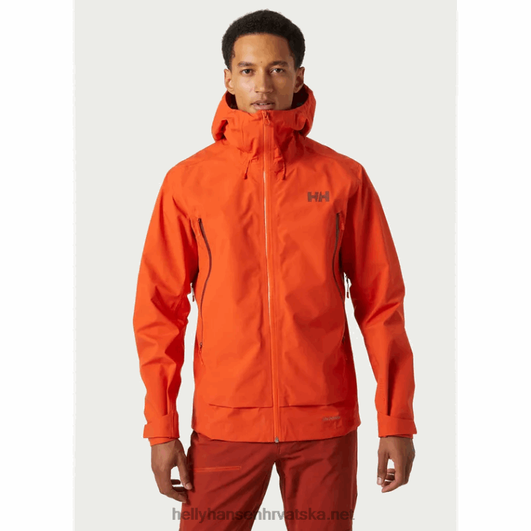 J0HV138 muška verglas infinity školjkasta jakna muškarci Helly-Hansen patrolni oran - Image 3