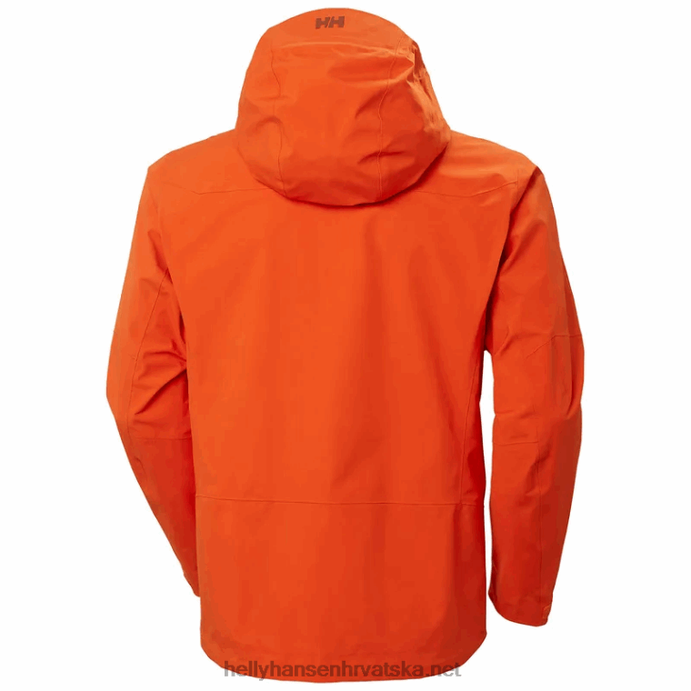 J0HV138 muška verglas infinity školjkasta jakna muškarci Helly-Hansen patrolni oran - Image 5