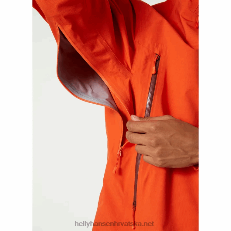 J0HV138 muška verglas infinity školjkasta jakna muškarci Helly-Hansen patrolni oran - Image 8