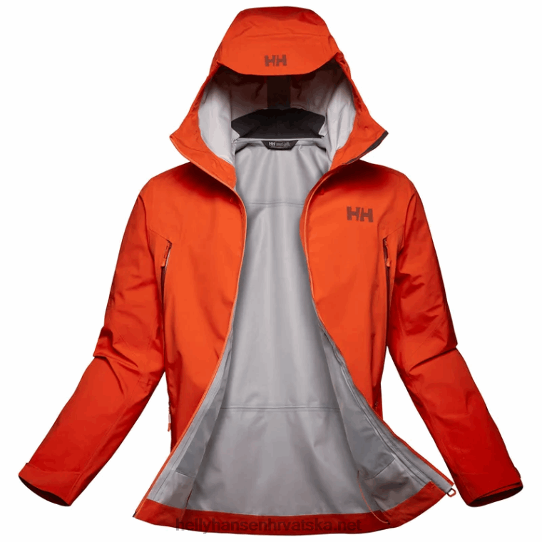 J0HV138 muška verglas infinity školjkasta jakna muškarci Helly-Hansen patrolni oran - Image 1