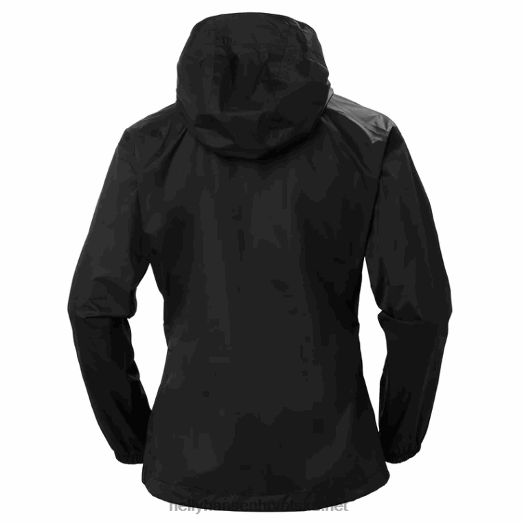 J0HV1410 ženska jakna od školjki u stilu loke žene Helly-Hansen siva magla es - Image 2