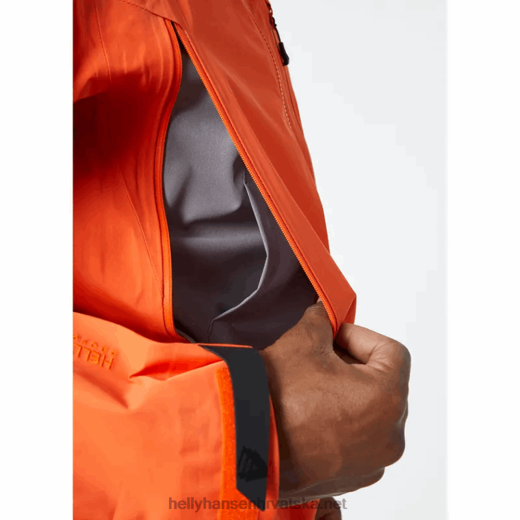J0HV141 muška jakna od školjke odin 9 worlds infinity muškarci Helly-Hansen svijetli oran - Image 12