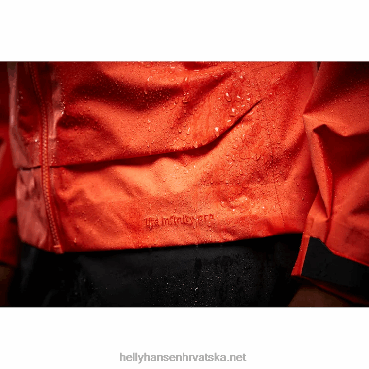 J0HV141 muška jakna od školjke odin 9 worlds infinity muškarci Helly-Hansen svijetli oran - Image 8