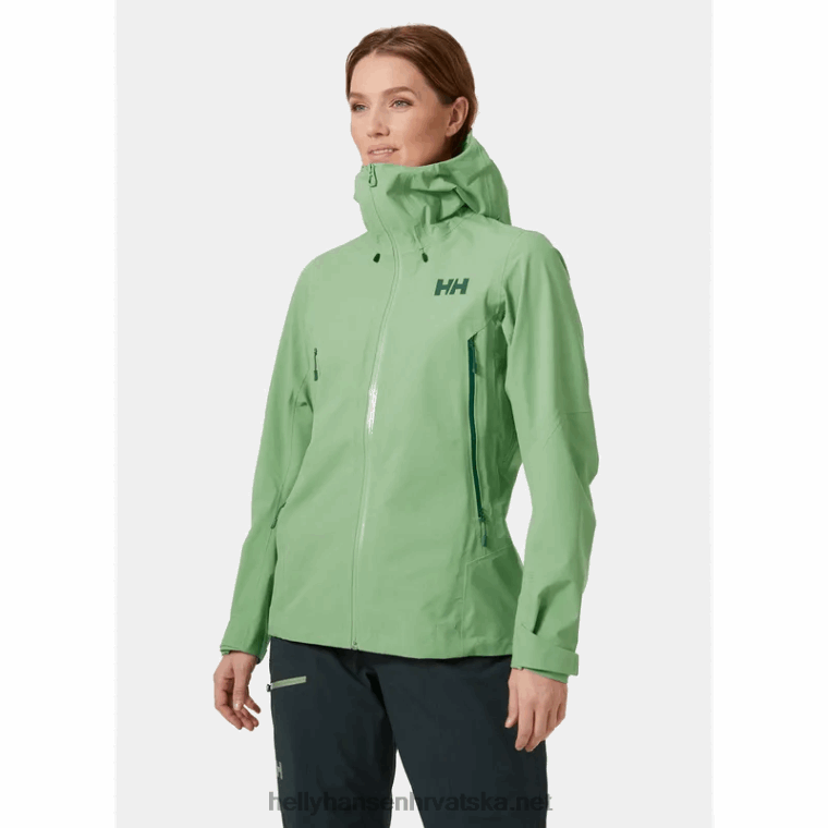 J0HV1429 ženska verglas infinity školjkasta jakna žene Helly-Hansen smrvljena gra - Image 2