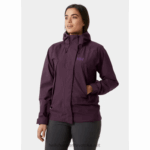 J0HV1433 ženska jakna od školjki banff žene Helly-Hansen terakota - Image 2