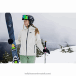 J0HV1439 ženska motionista 3-slojna skijaška jakna od školjke žene Helly-Hansen crno - Image 8