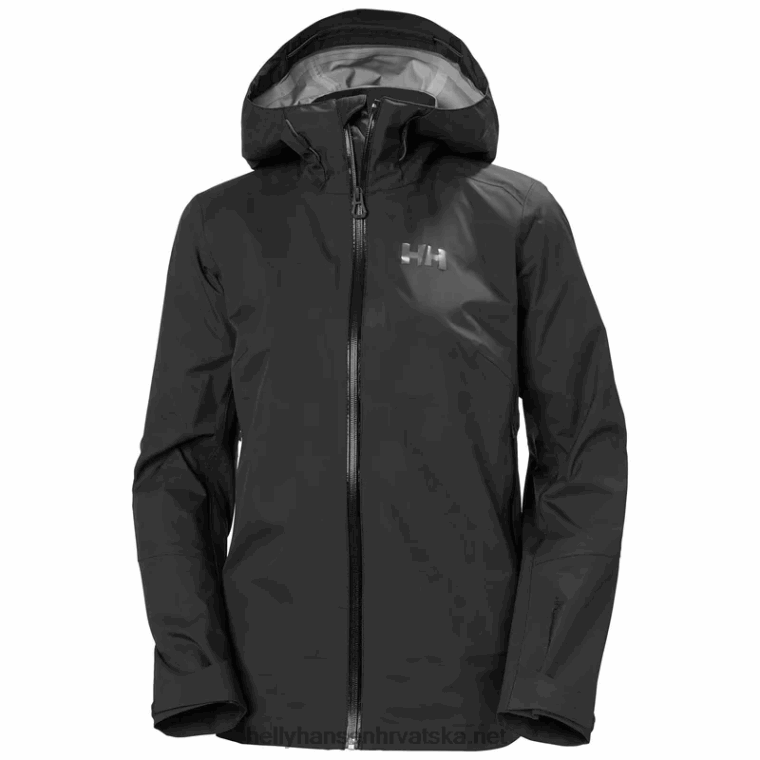 J0HV1449 ženska verglas 3-slojna školjkasta jakna žene Helly-Hansen lav zeleno - Image 1